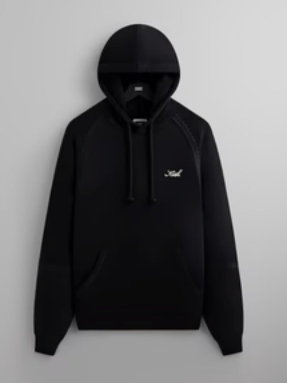 Like New Kith Vale Raglan Hoodie - Black - L